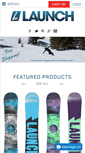 Mobile Screenshot of launchsnowboards.com